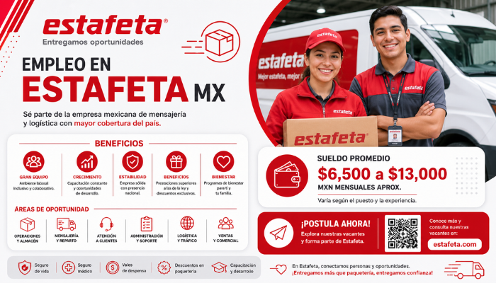 Empleo en Estafeta MX