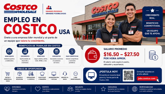 Empleo en Costco USA