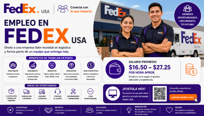 Empleo en FedEx USA
